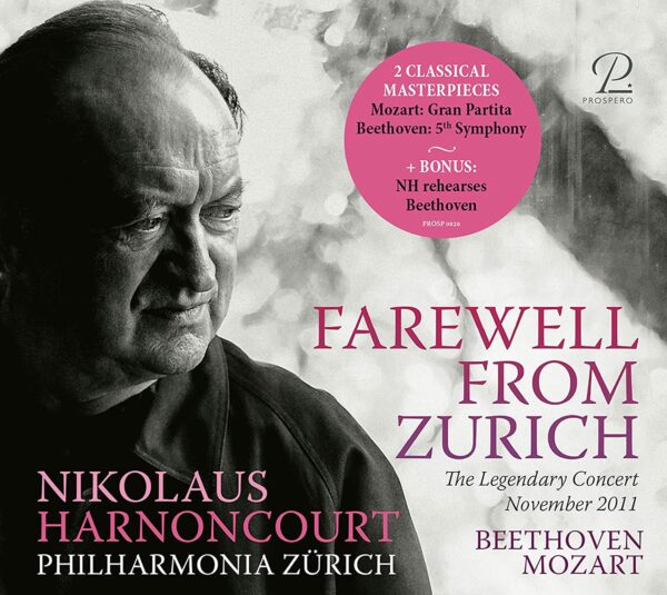 Farewell From Zurich - Nikolaus Harnoncourt