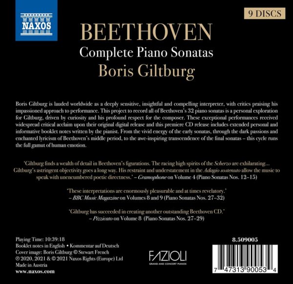 Beethoven: Complete Piano Sonatas - Boris Giltburg