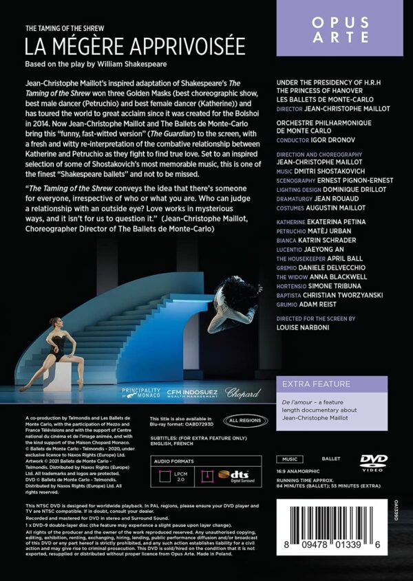 Shostakovich: La Mégère Apprivoisée - Les Ballets De Monte Carlo