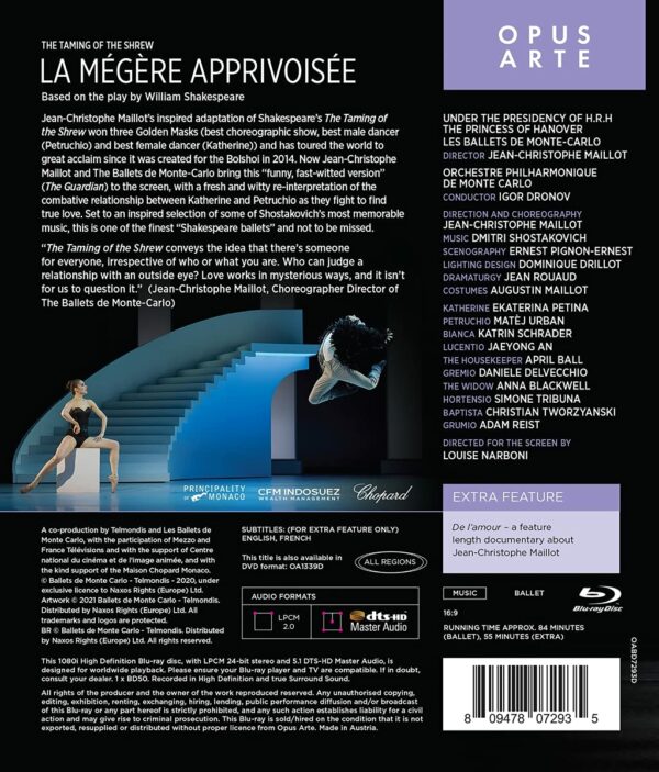 Shostakovich: La Mégère Apprivoisée - Les Ballets De Monte Carlo