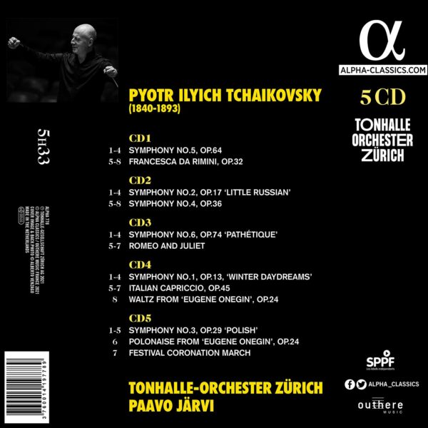 Tchaikovsky: Symphonies - Paavo Järvi