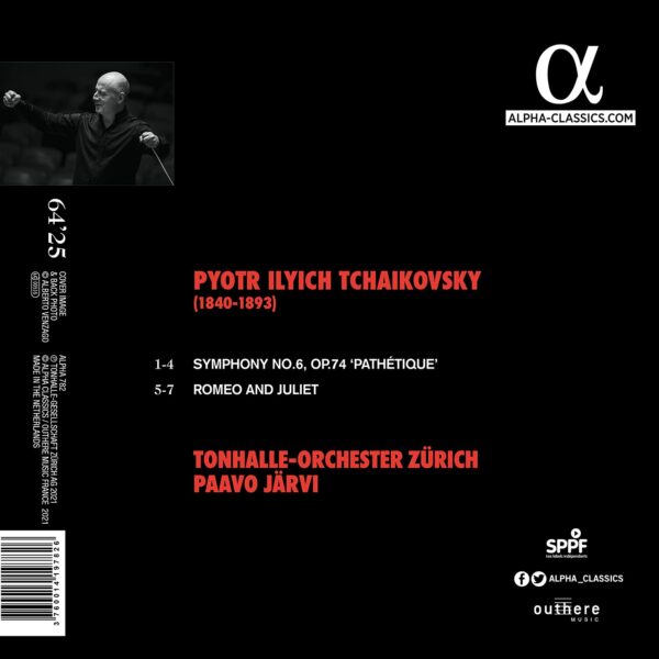 Tchaikovsky: Symphony No. 6 'Pathetique' & Romeo And Juliet - Paavo Järvi