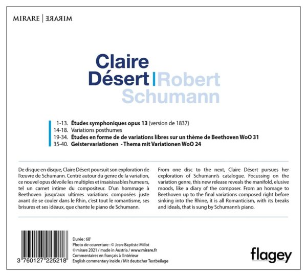 Robert Schumann - Claire Désert