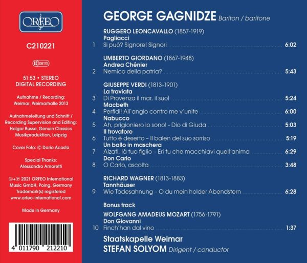 Arias - George Gagnidze