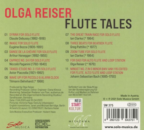 Flute Tales - Olga Reiser