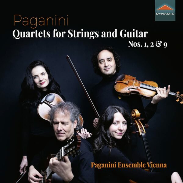 Niccolo Paganini: Quartets For Strings And Guitar No. 1, 2 & 9 - Paganini Ensemble Vienna