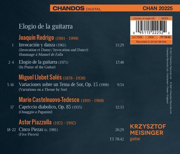Elogio De La Guitarra - Krzysztof Meisinger