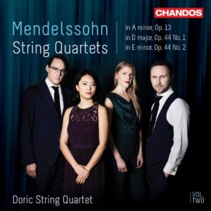 Mendelssohn: String Quartets Vol. 2 - Doric String Quartet