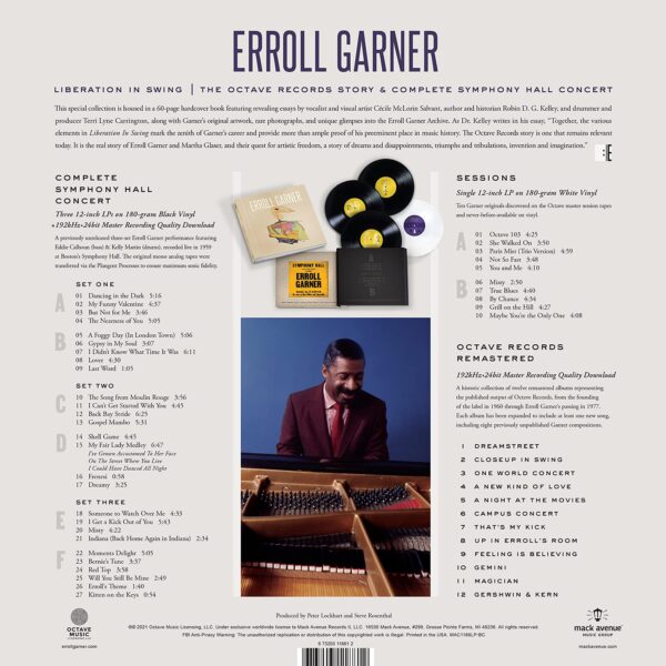 Liberation In Swing: The Octave Records Story & Complete Symphony Hall Concert (Vinyl) - Erroll Garner