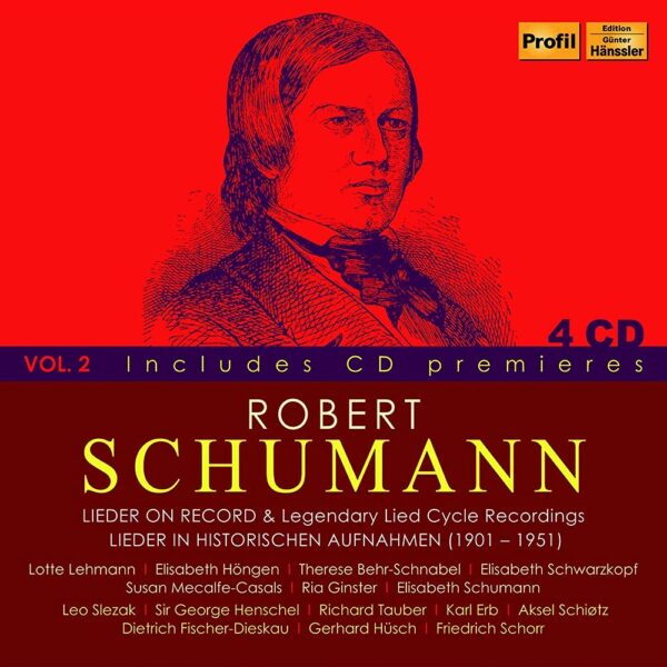 Robert Schumann: Lieder On Record Vol.2 - Elisabeth Höngen