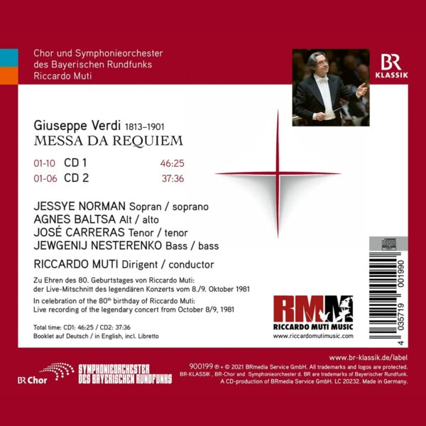 Giuseppe Verdi: Messa Da Requiem - Jessye Norman