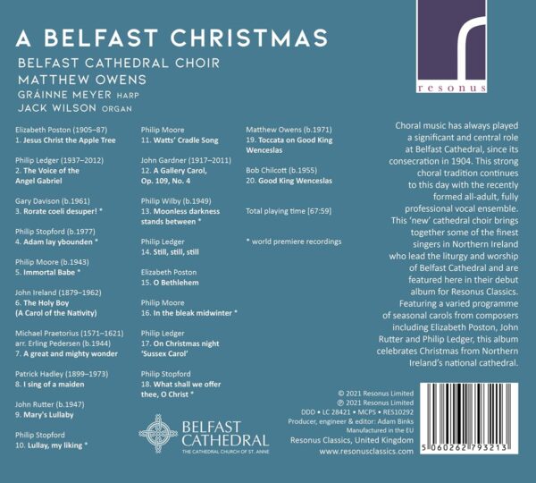 A Belfast Christmas - Belfast Cathedral Choir