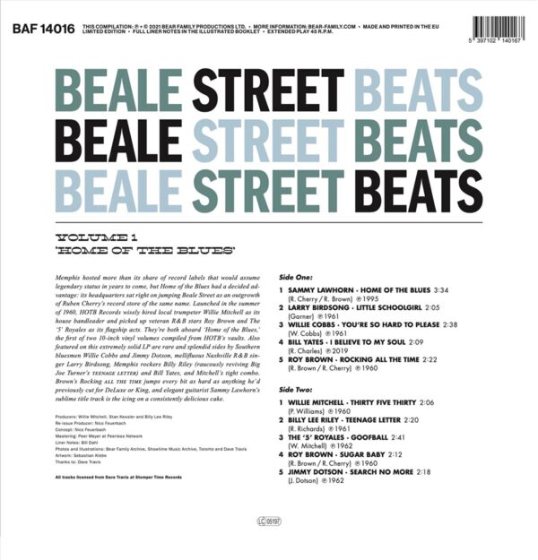 Beale Street Beats Vol.1 (Vinyl)