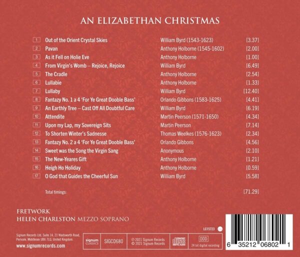 An Elizabethan Christmas - Fretwork