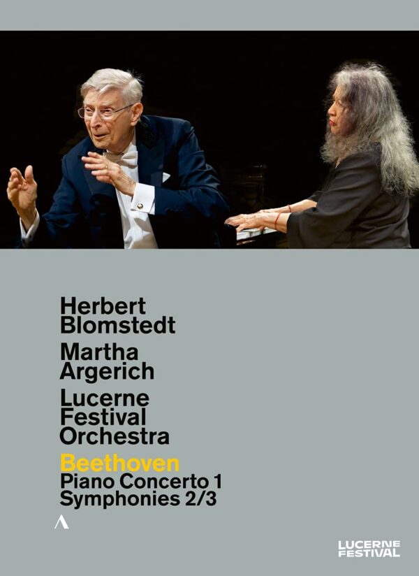 Beethoven: Piano Concerto No. 1, Symphony Nos. 2 & 3 - Martha Argerich