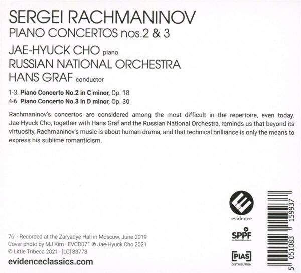 Rachmaninov: Piano Concertos Nos.2 & 3 - Jae-Hyuck Cho