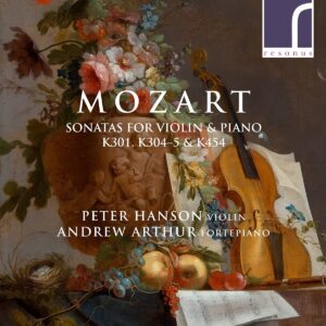 Mozart: Sonatas For Violin & Piano KV 601, 304, 305 & 454 - Peter Hanson