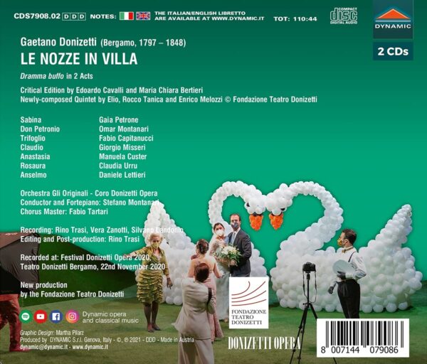 Gaetano Donizetti: Le Nozze In Villa - Stefano Montanari