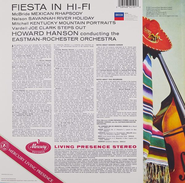 Fiesta In H-Ifi (Vinyl) - Howard Hanson