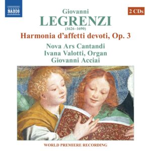 Giovanni Legrenzi: Harmonia D'Affetti Devoti, Op. 3 - Nova Ars Cantandi