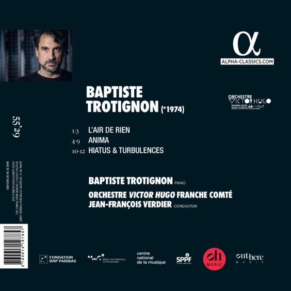 Baptiste Trotignon: Anima - Orchestre Victor Hugo