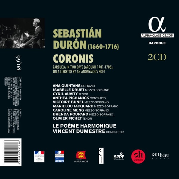 Sebastián Durón: Coronis - Le Poème Harmonique