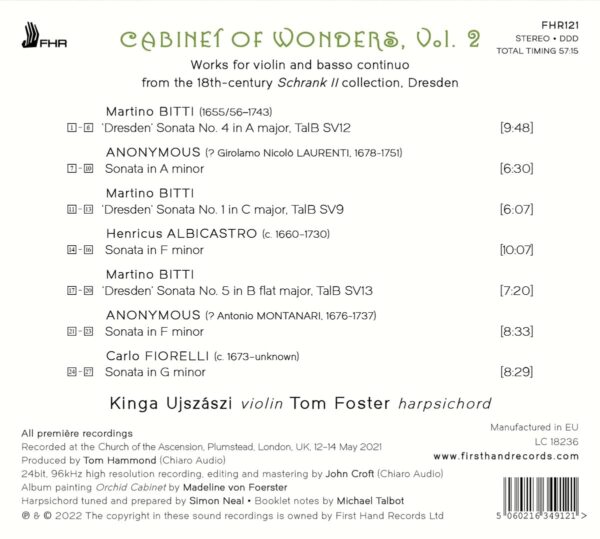 Cabinet Of Wonders Vol.2 - Kinga Ujszaszi & Tom Foster