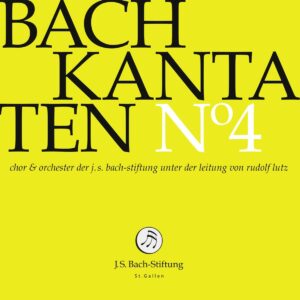Bach Kantaten N 4 - Rudolf Lutz