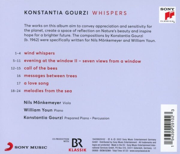 Konstantia Gourzi: Whispers - Nils Monkemeyer & William Youn