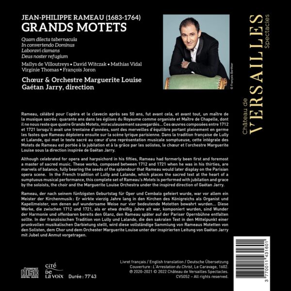 Rameau: Grands Motets - Choeur et Orchestre Marguerite Louise