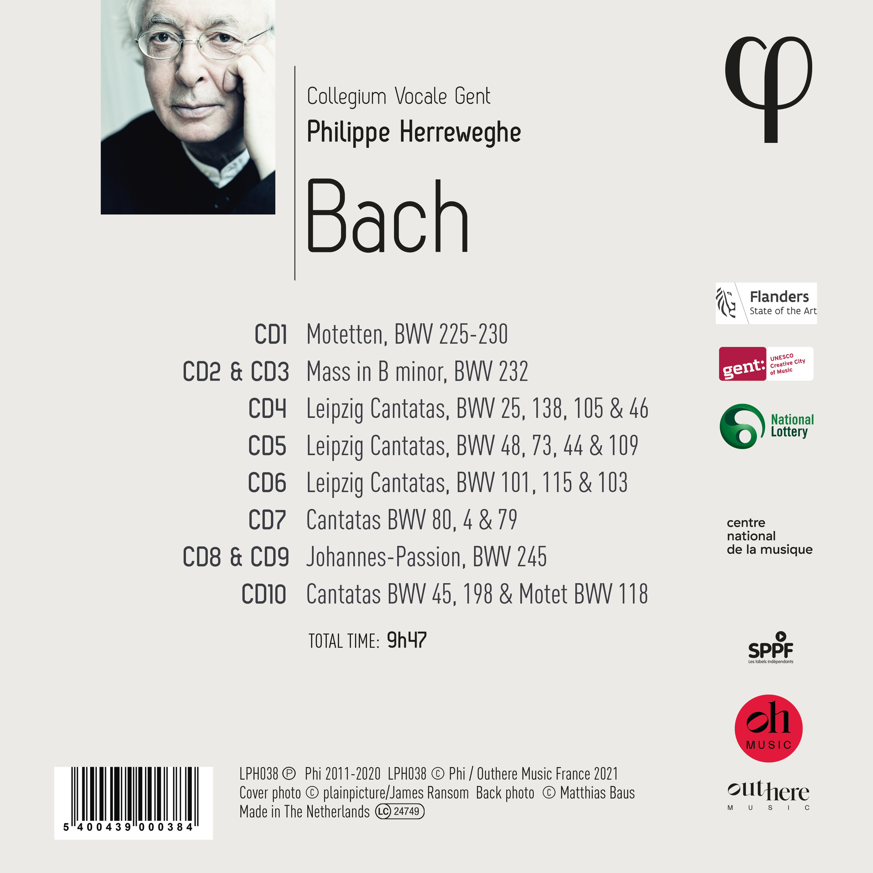 Bach - Philippe Herreweghe