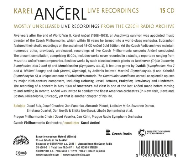 Karel Ancerl Live Recordings