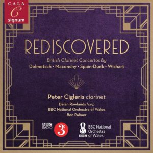 Rediscovered: British Clarinet Concertos - Peter Cigleris