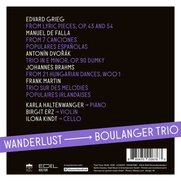 Wanderlust - Boulanger Trio