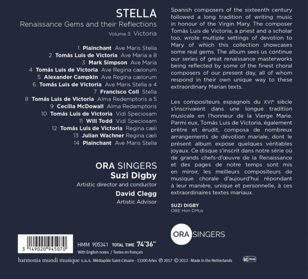 Stella: Renaissance Gems and Their Reflections Vol. 3 - Ora Singers
