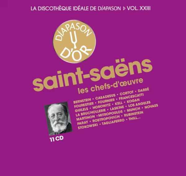 La discothèque idéale de Diapason Vol. 23 / Saint-Saëns: Les chefs-d'œuvre