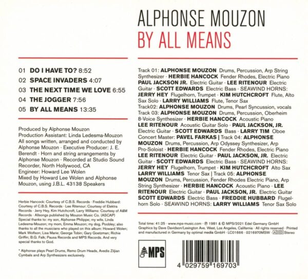 By All Means - Alphonse Mouzon