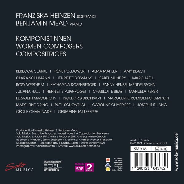 Komponistinnen / Women Composers / Compositrices - Franziska Heinzen