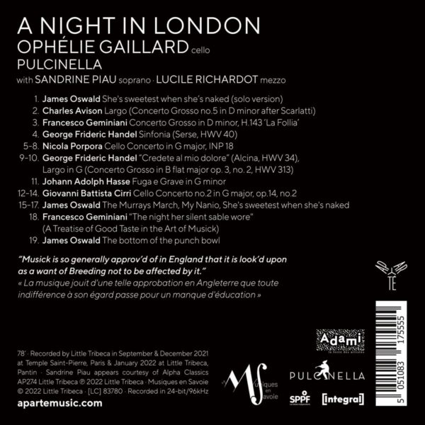 A Night In London - Ophélie Gaillard