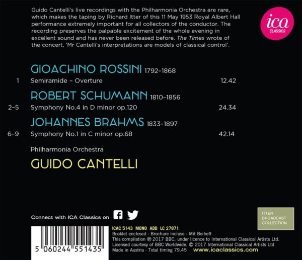 Guido Cantelli & Philharmonia Orchestra - Guido Cantelli