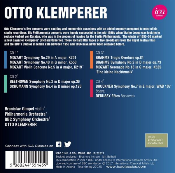 Otto Klemperer Conducts