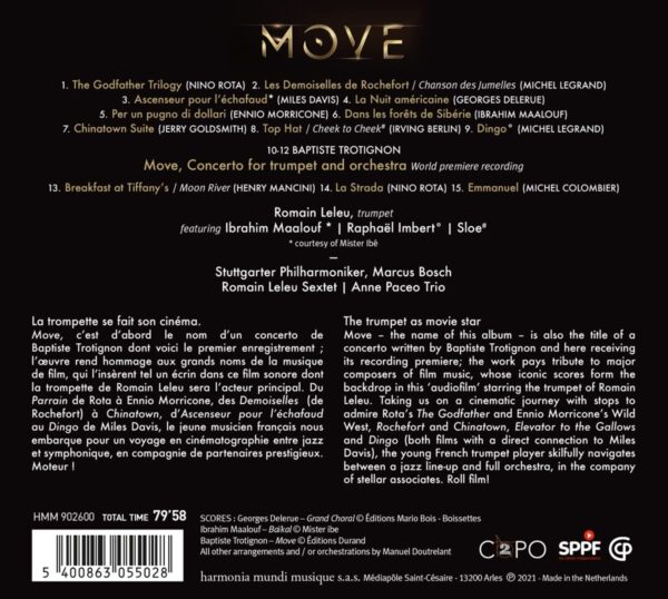 Move, The Trumpet As Movie Star - Romain Leleu