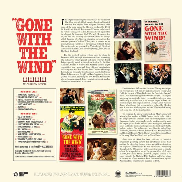 Gone With The Wind (OST) (Vinyl) - Max Steiner