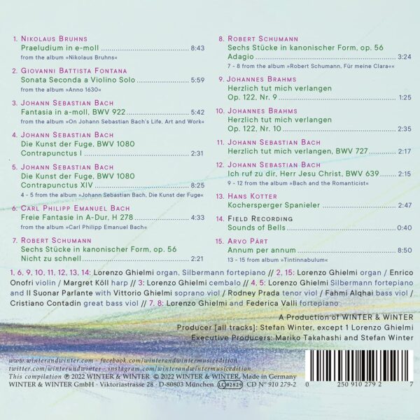 Various Composers: Lorenzo Ghielmi My Choice - Lorenzo Ghielmi