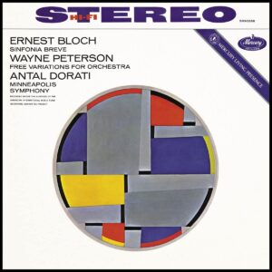 Bloch: Sinfonia Sacra / Wayne Peterson: Free Variations (Vinyl) - Antal Dorati
