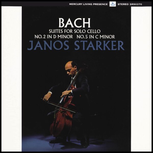 Bach: Suites Nos.2 & 5 For Solo Cello (Vinyl) - Janos Starker