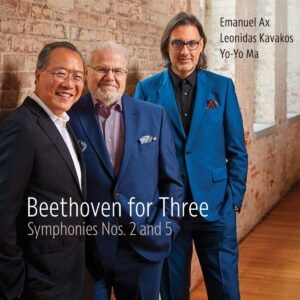 Beethoven For Three: Symphonies Nos. 2 & 5 - Yo-Yo Ma