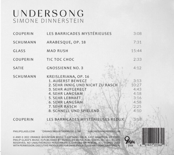 Undersong - Simone Dinnerstein