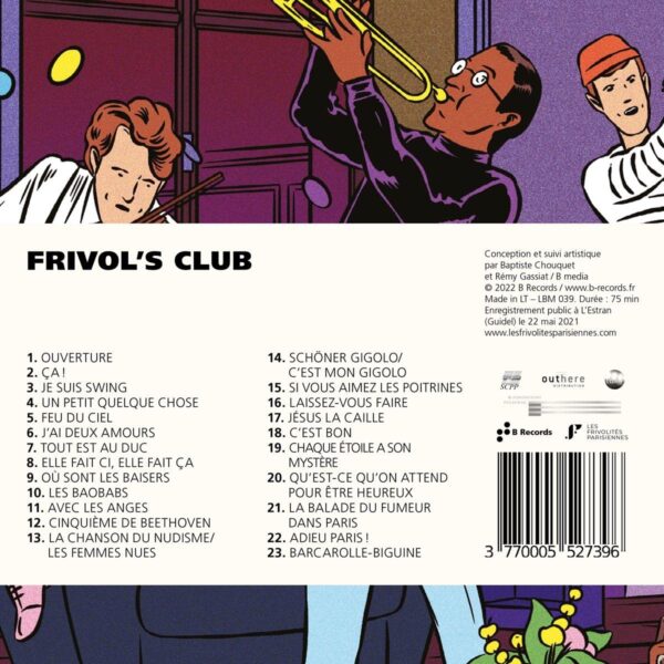 Frivol's Club (Live) - Les Frivolités Parisiennes