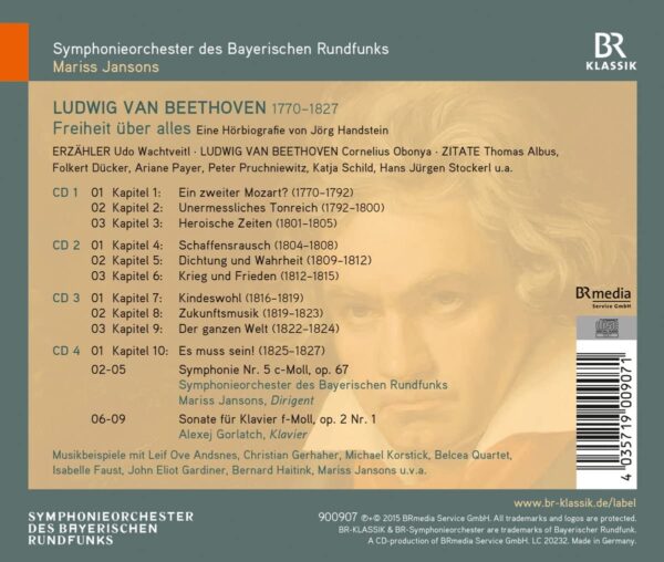 Beethoven: Freiheit über alles - Eine Hörbiografie von Jörg Handstein